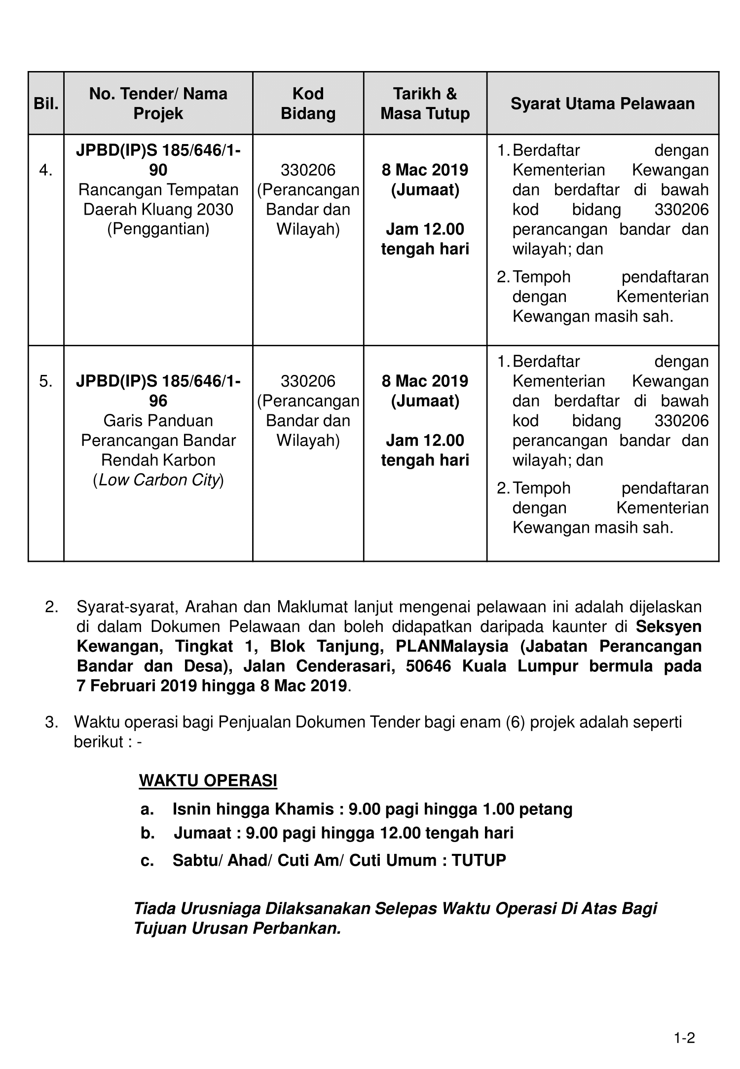 07022019 LAMPIRAN 1 Iklan Tender Terbuka 7 Feb 2