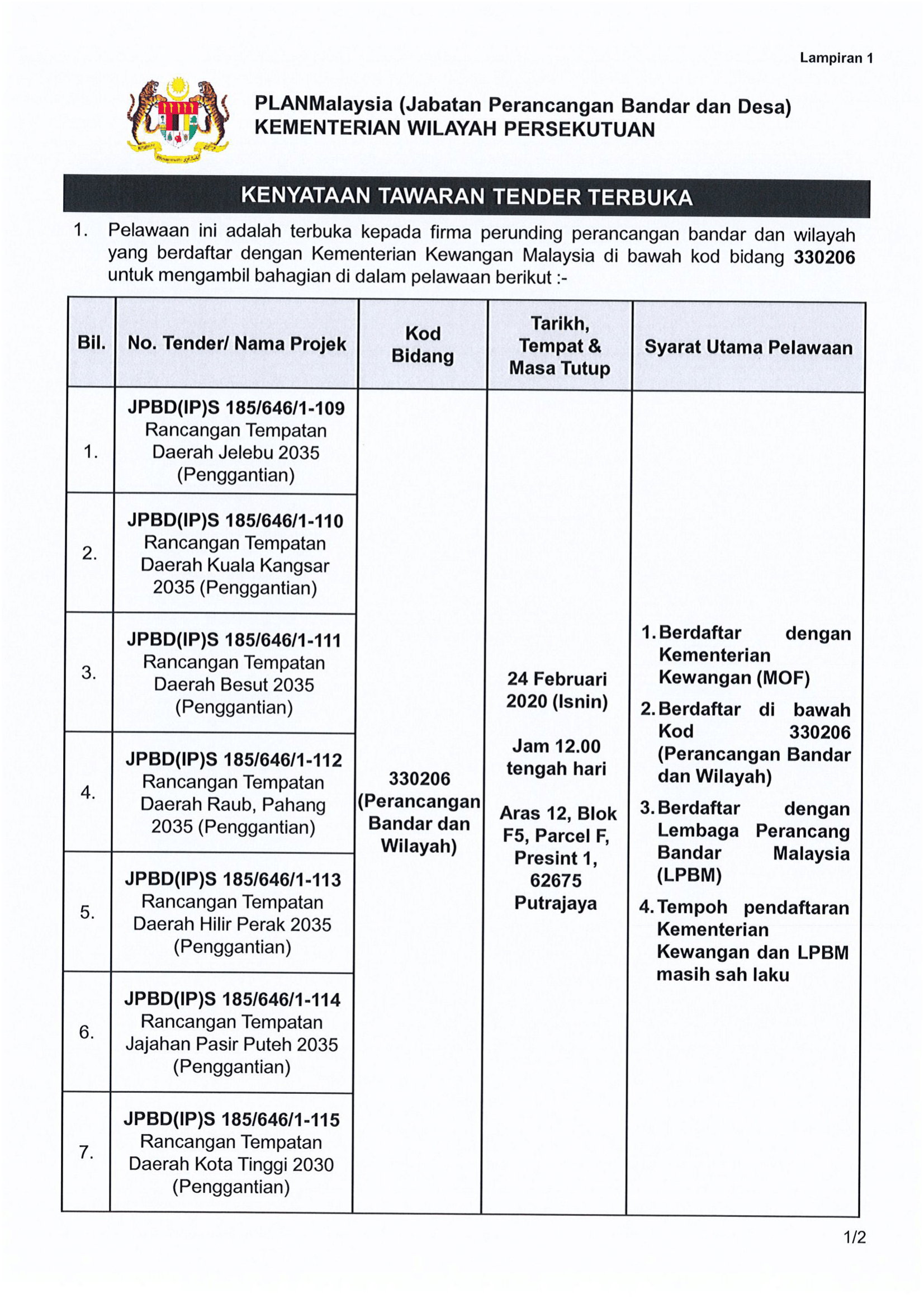 03022020 Iklan 7 tender PLANMalaysia(1)